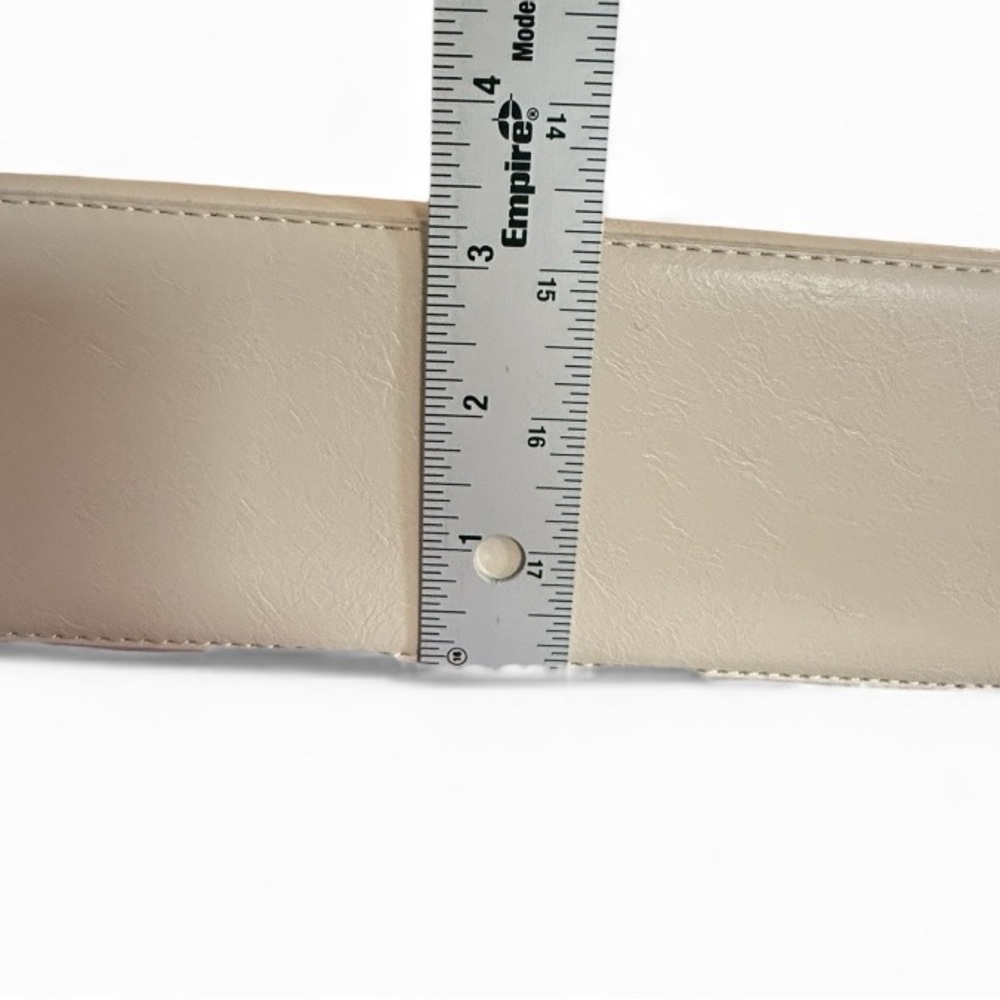 Melie Bianco Dakota Ivory Recycled Vegan Shoulder Bag. - Picture 9 of 9
